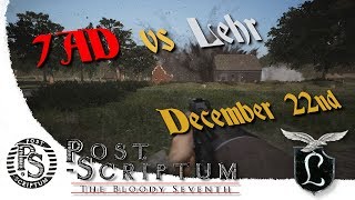 Post Scriptum - 7AD Christmas Event, December 22nd