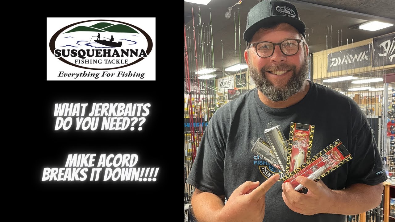 Jerkbaits Simplified - Choosing the Right Jerkbaits to Catch More Fish Year Round - SFTTACKLE.COM