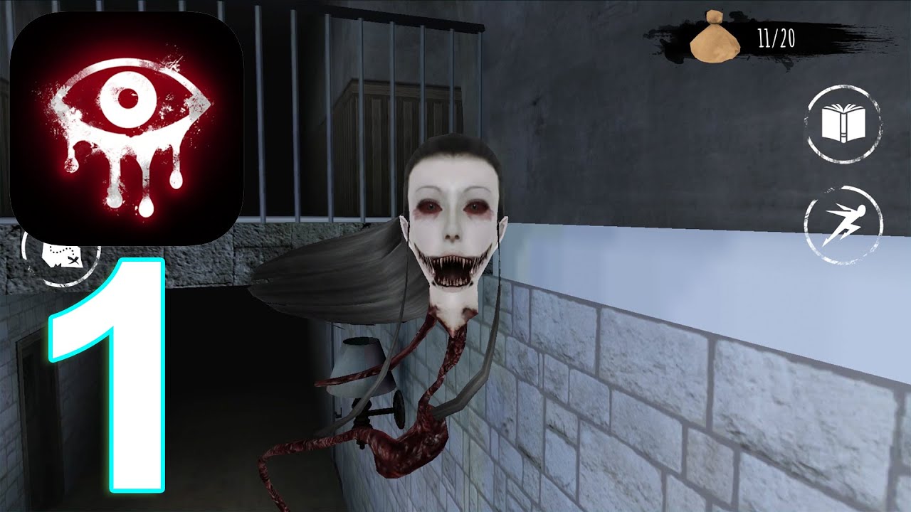 Eyes: Scary Thriller - Creepy Horror Game Chapter 1 Gameplay A Floating  Head 