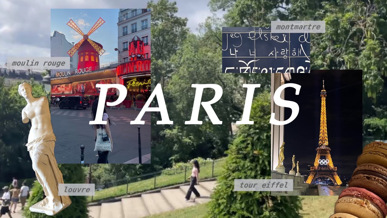 Lost in Paris • Louvre and Metro • Eiffel Tower at Night