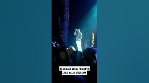 YANG LAGI VIRAL KALIH WELASKU ... INI SANG PENYANYI !!!