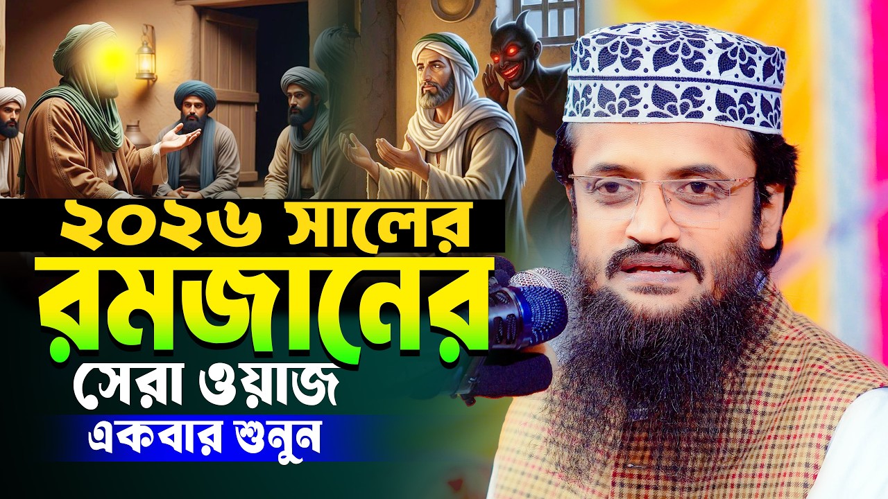 ২০২৬ সালের মাহে রমজানের সেরা ওয়াজ | হৃদয় জাগানো নতুন বয়ান | মাওলানা আব্দুল্লাহ আল আমিন