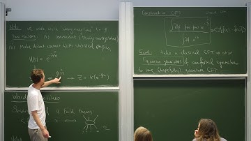 Introduction to conformal field theory, Lecture 6