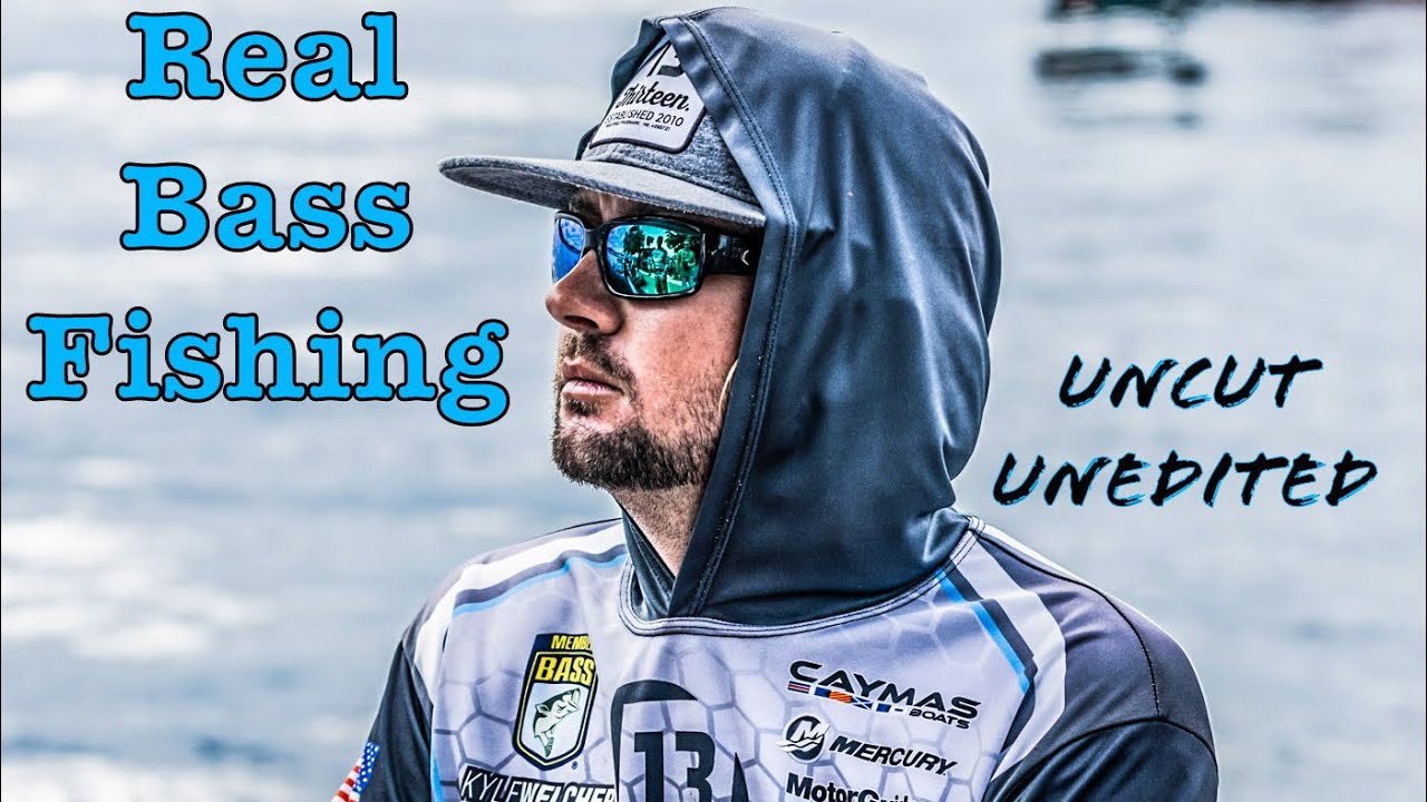 Raw Unedited Footage  Kyle Welcher Bassmaster Elite Series Pro