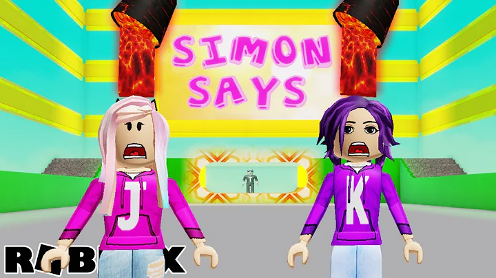 Simon Says Pour Hot Lava on Your Head! / Roblox