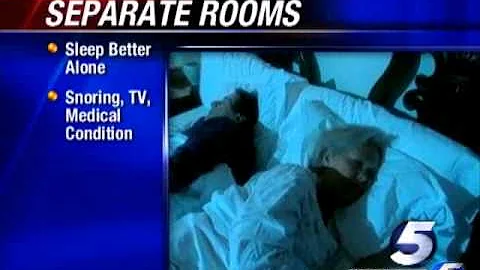 More Couples Sleeping Separate