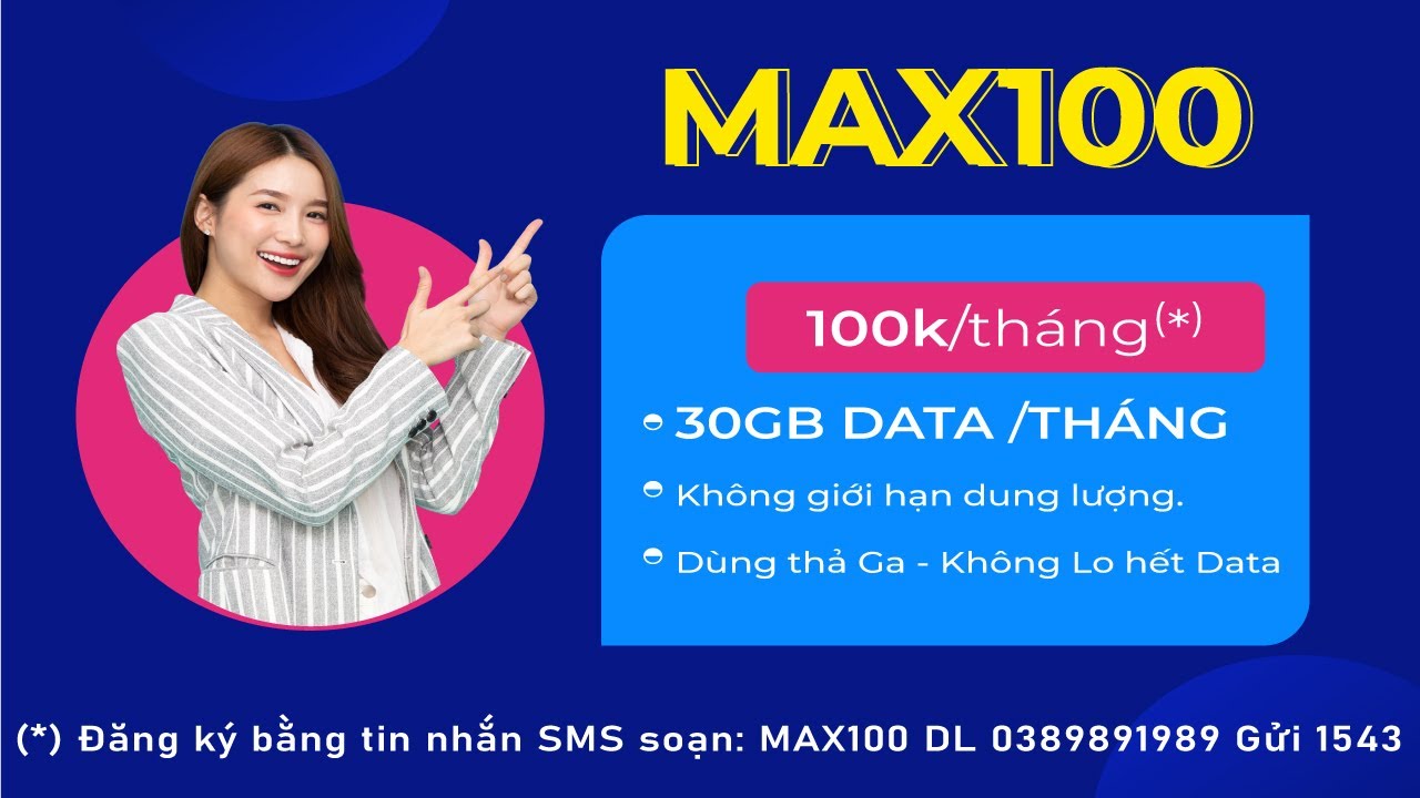 Đăng Ký Gói MAX100 Vinaphone - ???? 100k/ Tháng được... - youtube