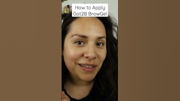 #makeupshorts #brows #laminated Got2B Brow Gel