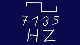 7135 hz square