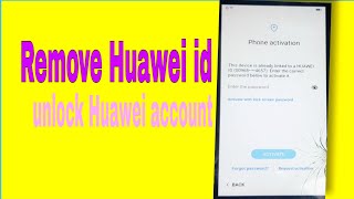 Huawei Y5p DRA-lx9 Remove huawei id,