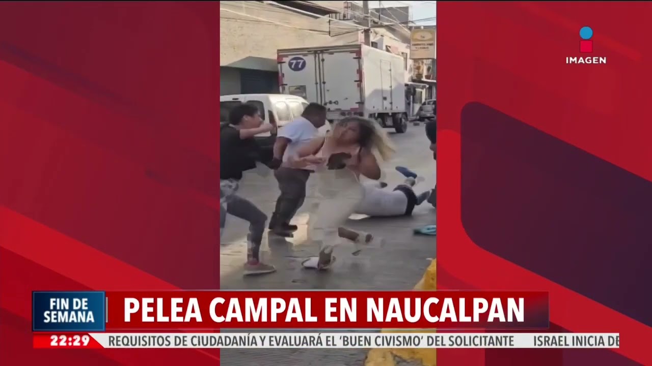 Pelea campal entre vecinos de la colonia Loma Linda en Naucalpan, EdoMéx | Enrique Sánchez