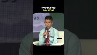 Why Did You Join Nda