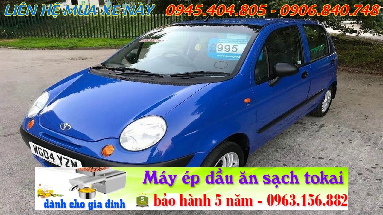 49 triệu, Bán ô tô Daewoo Matiz đời 2004, còn rất mới - YouTube