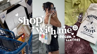 shop with me for apartment decor! (+ haul) ☻