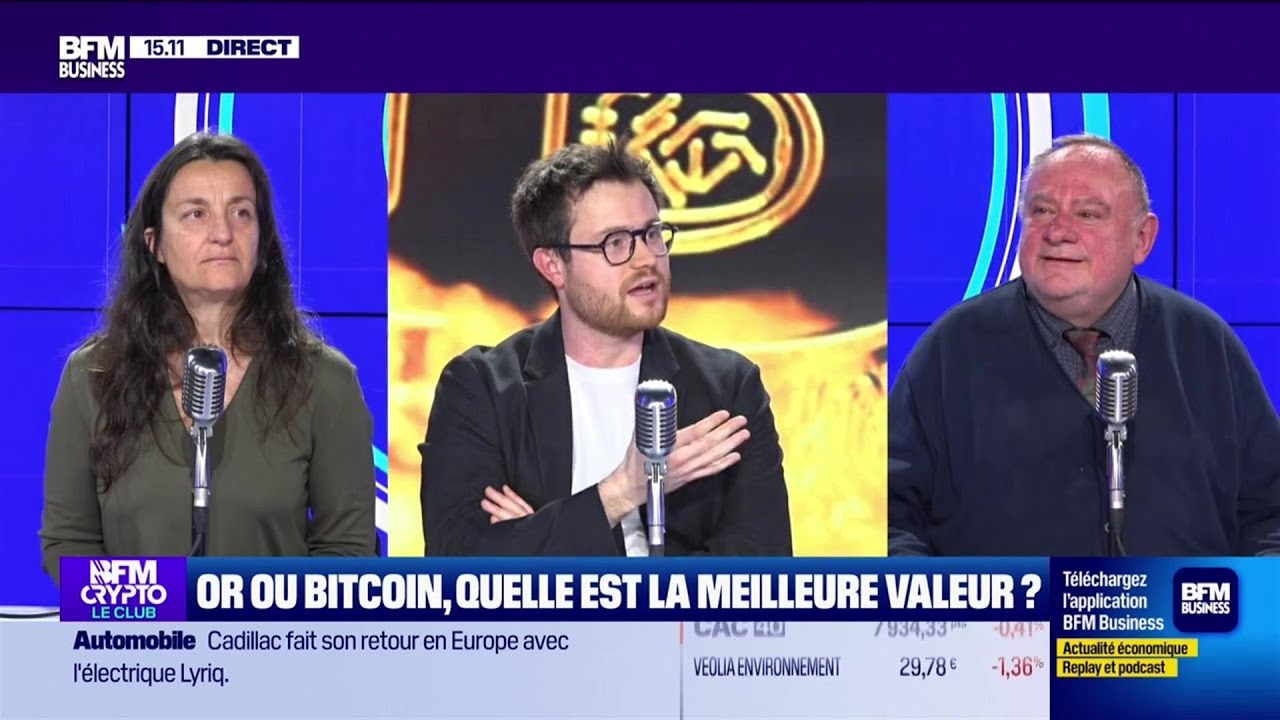 BFM Crypto, le Club : Or ou Bitcoin, quelle est la meilleure valeur refuge ?