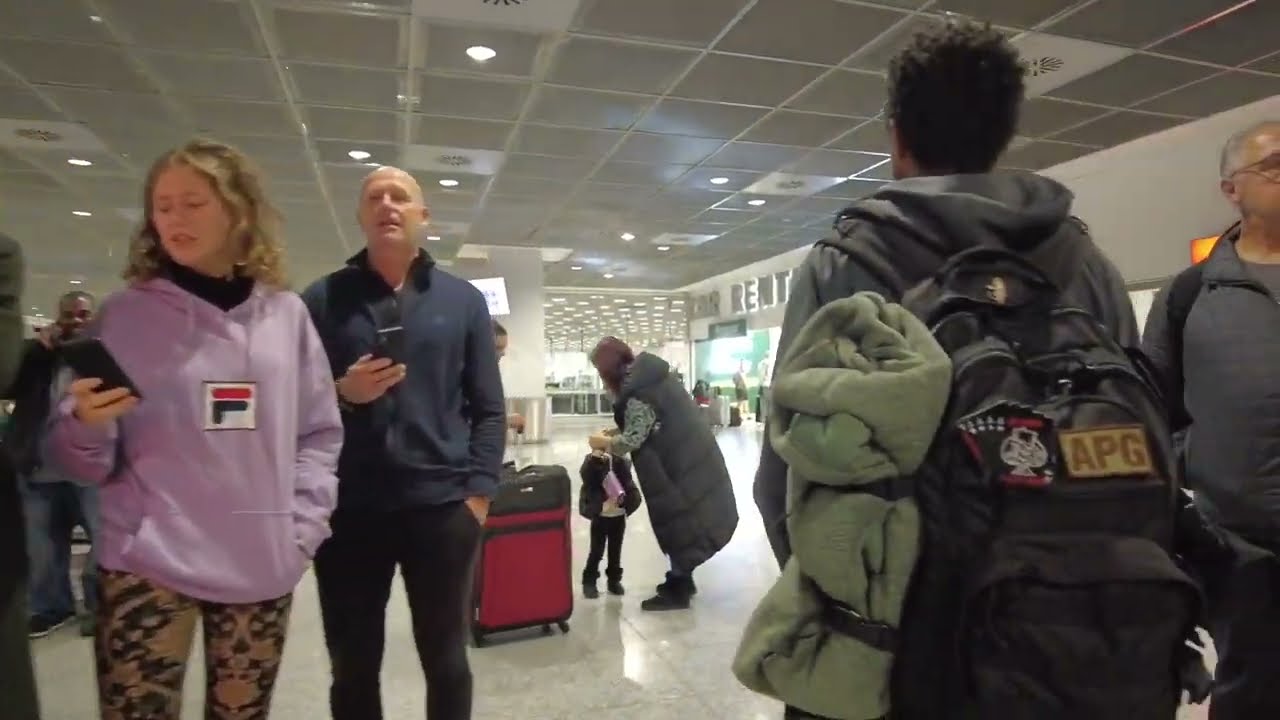 ARRIVING in FRANKFURT, GERMANY - (FRA) Airport tour