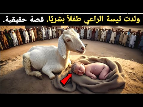 أنجبت ماعز راعي غنم مولود ا بشري ا ص دم القرويون من هذا ماذا فعل القرويون بالراعي بعد ذلك