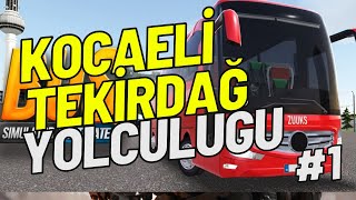Kocaeli̇ Teki̇rdağ Oyobüs Yolculuğu Bus Si̇mülatör