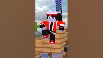 Jedag Jedug 3D Full Mine Imator v0.3 with Ika Musuko | Minecraft #short Animation