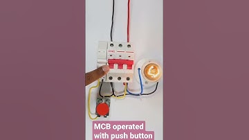MCB operated with a Push Button