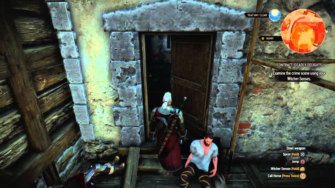 The Witcher 3 Invisible Door YouTube