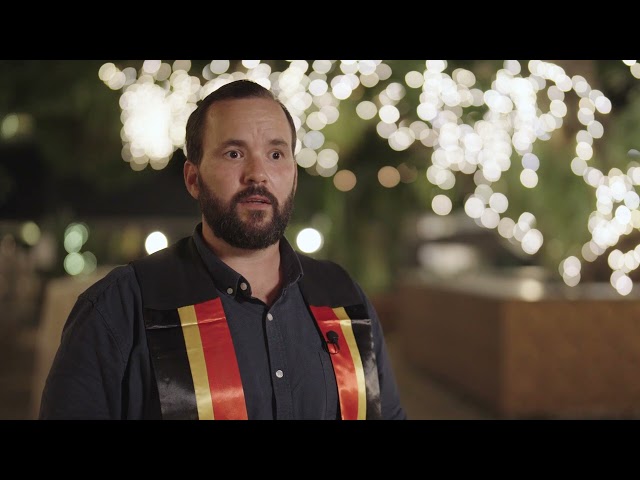 Watch PhD graduate Andrew Goodman profile from UQ Indigenous Sashing Ceremony - December 2023. on YouTube.