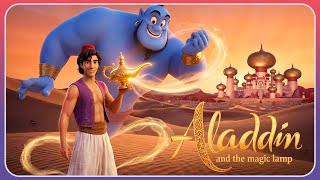 Aladdin - A Magical Retelling Of The Magic Lamps Wish Bedtime Fairy Tales In English