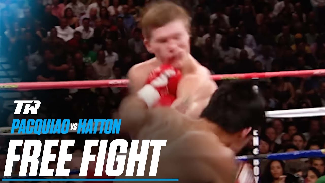 Manny Pacquiao vs Ricky Hatton FREE FIGHT ON THIS DAY