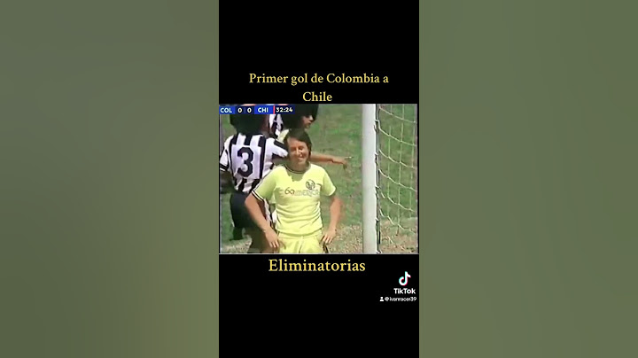 Colombia vs chile primer gol 2024
