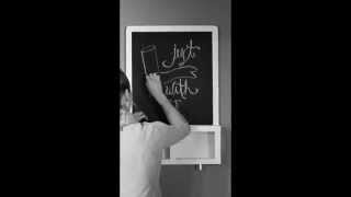 Chalkboard Quote