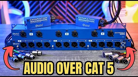 AUDIO Over CAT 5 to SIMPLIFY Your Setup - Radial Catapult