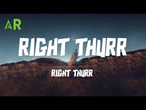 $LS- "Right Thurr" (Remix) (Lyric Video)