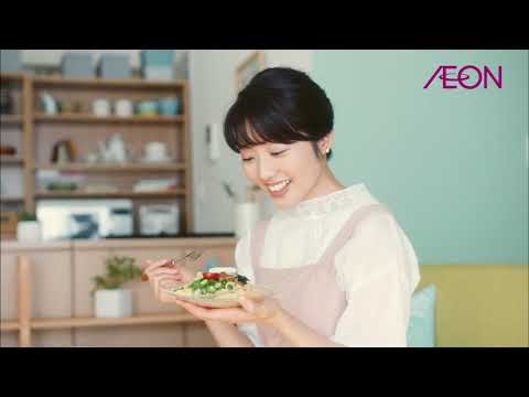【CM】イオン　トップバリュ　つるもちパスタ