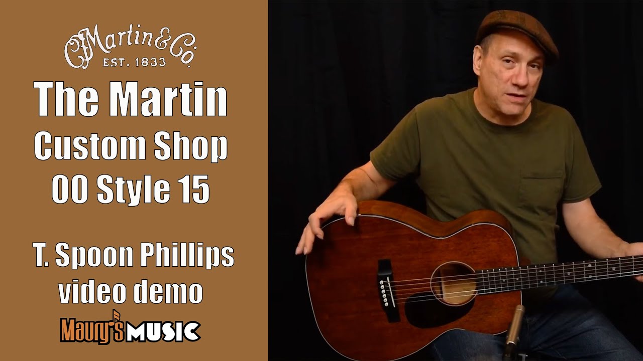 The Martin Custom Shop 00 Deep Body style 15 at Maury