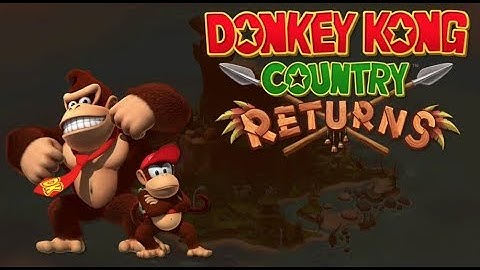Donkey Kong Country Returns 100% Walkthrough: 3-4 Damp Dungeon