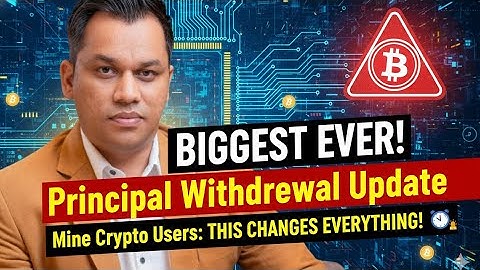 🚨 Huge Update from Mine Crypto Principal