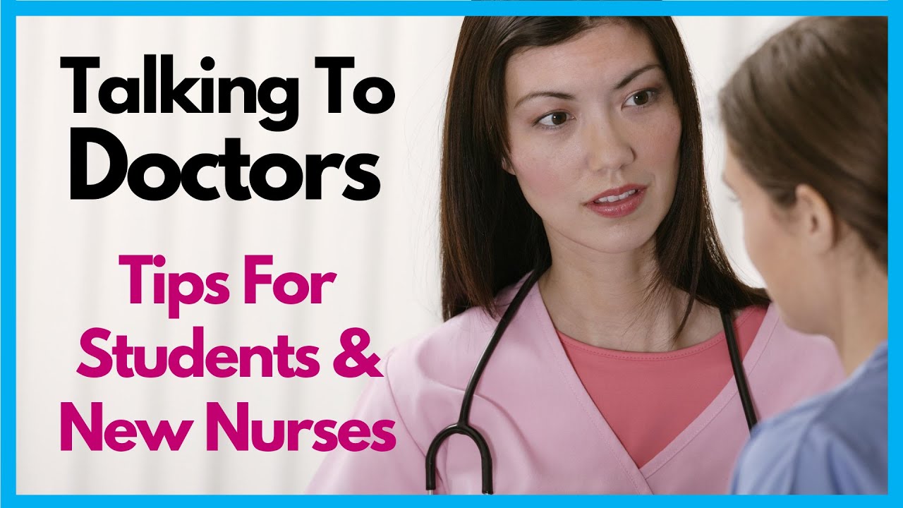Download Talking to Doctors: Tips for Students and New Nurses (SBAR)