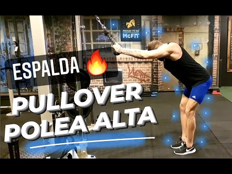 ☑️ PULLOVER cuerda Polea Alta ☑️ ESPALDA - HAZLO BIEN!! 😊