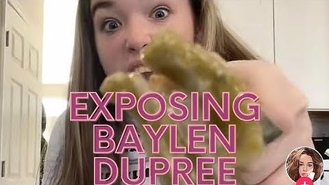 EXPOSED! BAYLEN DUPREE ALLEGED TIKTOKKER WHO FAKES HER TOURETTE’S