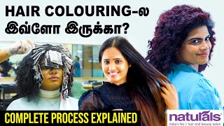 எல்லா விதமான Hair-க்கும் Hair Colouring பண்ணலாம்! | Naturals Salon