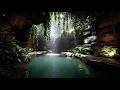 🌿 Hidden Jungle Waterfall Ambience | ASMR Nature Sounds for Sleep, Study &amp; Relaxation (LIVE)
