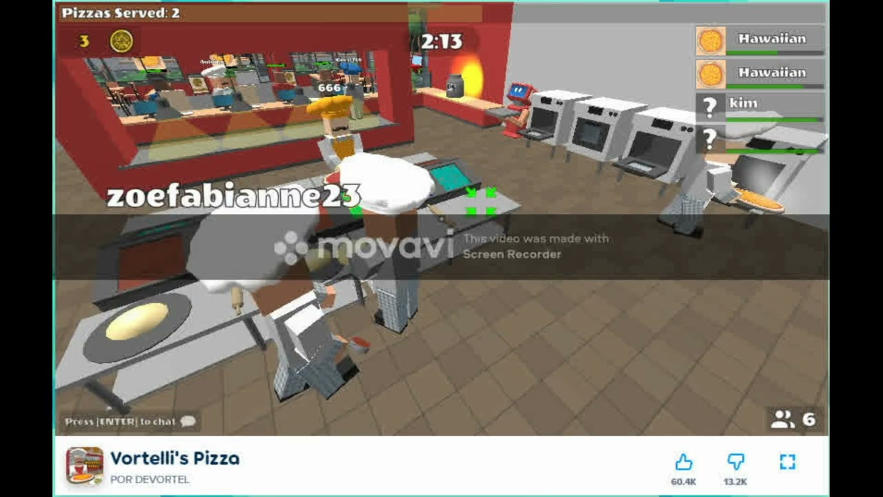 Playing VORTELLI'S PIZZA on Poki with Gapple 