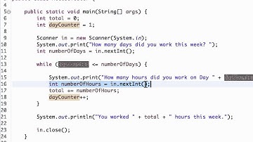 Java Loops - global vs local variables