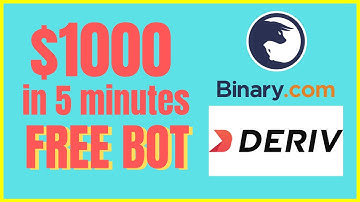 Free Bot Rise Fall Binary.com Deriv High Accuracy