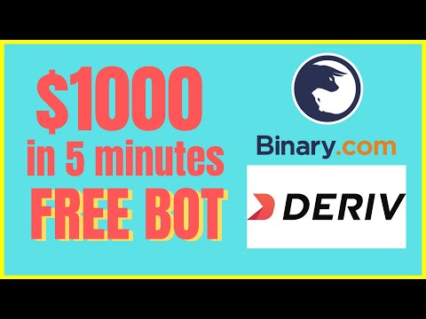 Free Bot Rise Fall Binary.com Deriv High Accuracy