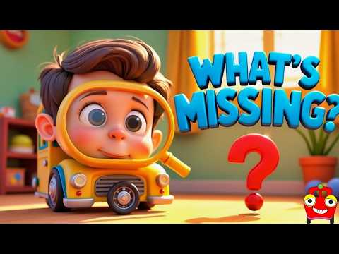 What’s Missing? 🚌 Interactive Game for Kids with Tom & Dana | didadutv