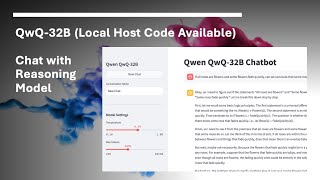 [AI] DIY a Chatbot w/ QwQ-32B: host Locally with llama-cpp and streamlit. Codes Available