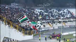 Ascoli Lecco Tifosi in festa a fine partita