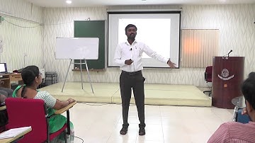 Lecture on "Mathematical Modeling on real life problems" in UGC HRDC Hyderabad