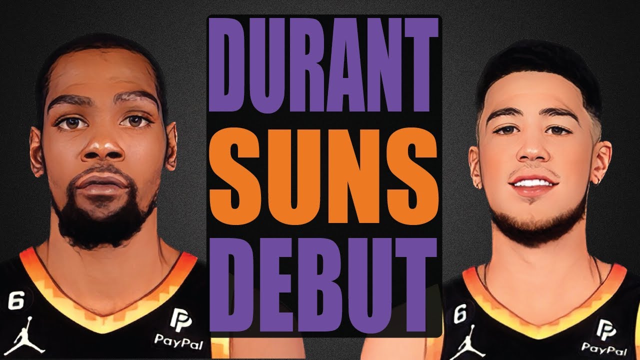 Kevin Durant Phoenix Sun's debut scoring highlights